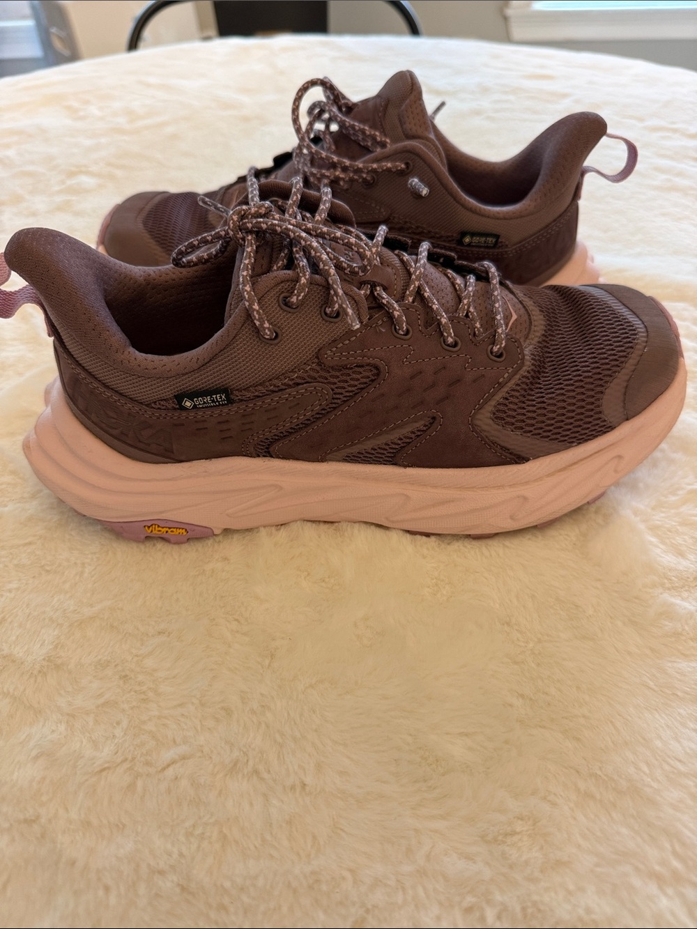 Hoka Anacapa 2 Women’s Purple and Pink Athletic Sneakers